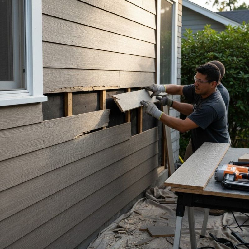 Wood Siding Repair